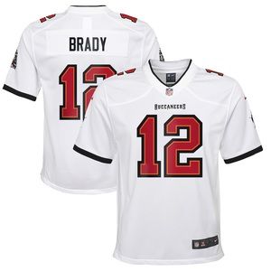 Tampa Bay Buccaneers Tom Brady Nike White Game Jersey